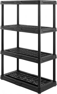 Heavy Duty Plastic Storage Shelving Unit