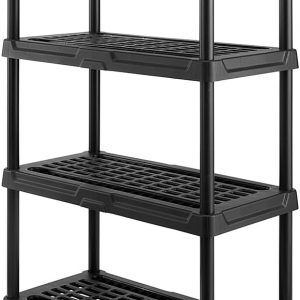 Heavy Duty Plastic Storage Shelving Unit