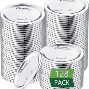 Regular Mouth Canning Lids 128ct