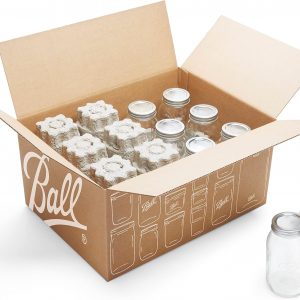 Ball Regular Mouth Quart (32oz) Canning Jars