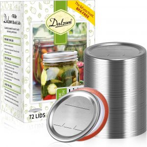 Wide Mouth Canning Lids 72ct