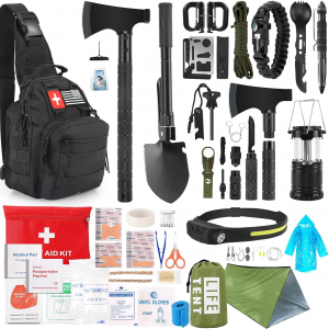 Survival Kit, 268 Pcs Emergency Gear