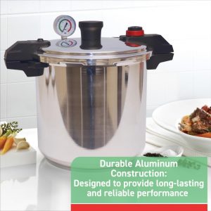22 Quart Aluminum Pressure Canner