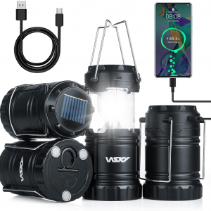 Solar Camping Lantern 4-Pack