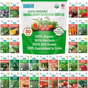 Organic Heirloom Garden Seeds