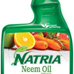 NATRIA Neem Oil Spray for Plants, Ready-to-Use, 24 Oz