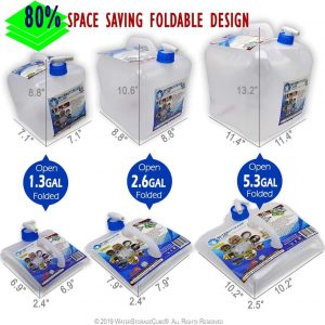 Collapsible Water Container 7 gallons