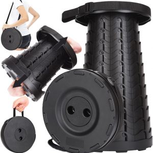 Telescoping Foldable Camping Stool