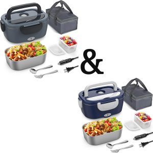 2-Set Portable Heated Lunch Box