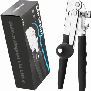 Manual Can Opener Heavy Duty Smooth Edge