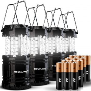 LED Camping Lanterns - 4 Pack