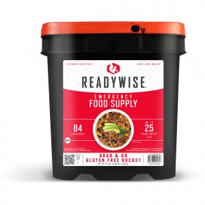 84 Serving Gluten Free Grab and Go Bucket