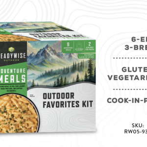 ReadyWise Camping Favorites 9 Ct Pack freeze-dried meals