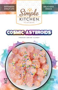 Cosmic Asteroids Freeze Dried Candy