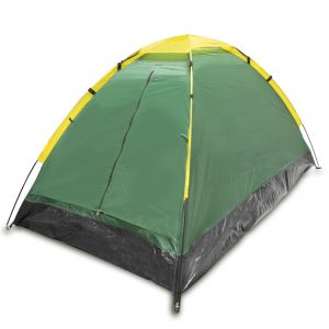 Compact Dome Tent for two-person camping and emergency shelter
