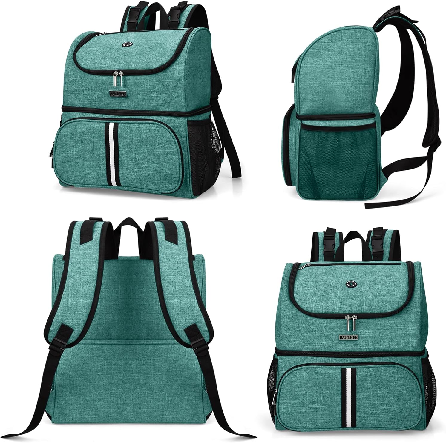 81AE6-U-m-S._AC_SL1500_ Teal pet carrier backpack with adjustable straps and storage pockets