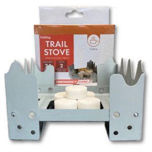 Folding Camping Stove with 24 fuel tablets