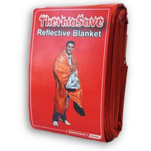 ThermaSave Reversible All Weather Survival Blanket for emergency weather protection