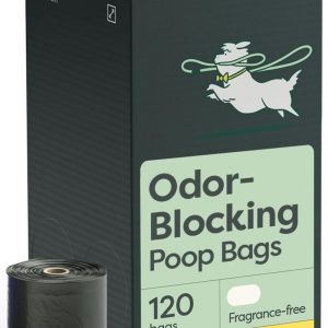 Earth Rated 3X Protect odor-blocking dog poop bag rolls -120 Count
