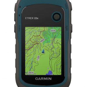 Garmin eTrex 22x handheld GPS navigator with TopoActive map display