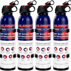 Ougist ABC fire extinguisher 4 pack for home and vehicle
