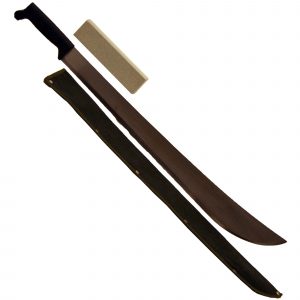 29 Inch Machete with sharpening stone for outdoor use
