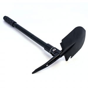 Deluxe 12-in-1 Folding Survival Shovel multifunction tool