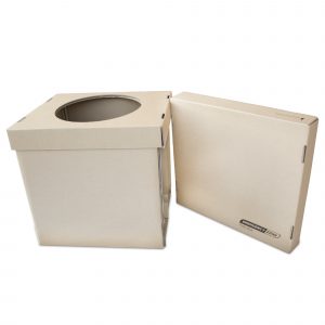 Portable Potty Box for camping and emergency sanitation