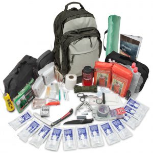 Stealth 2-Person Tactical Bug-Out Bag with emergency supplies