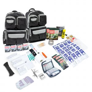 4-Person Urban Survival Bug-Out Bag with emergency supplies
