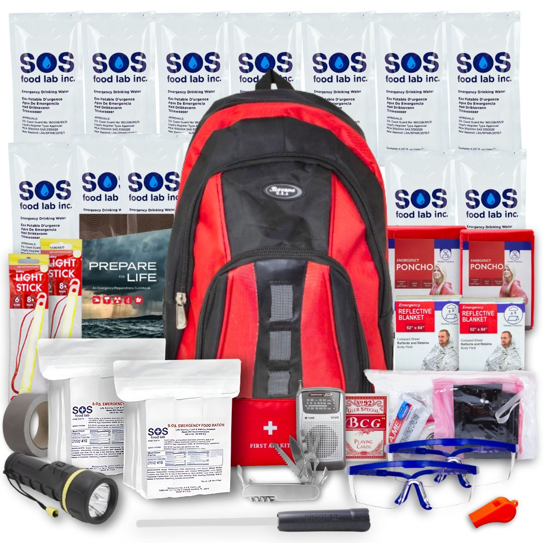 860-2R_1.jpg The Essentials 2-Person 72-Hour Kit with backpack