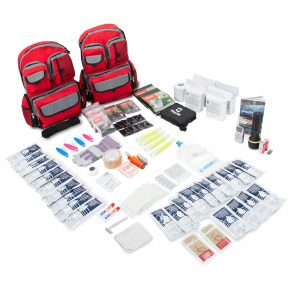 Family Prep 4-Person Survival Kit with emergency supplies