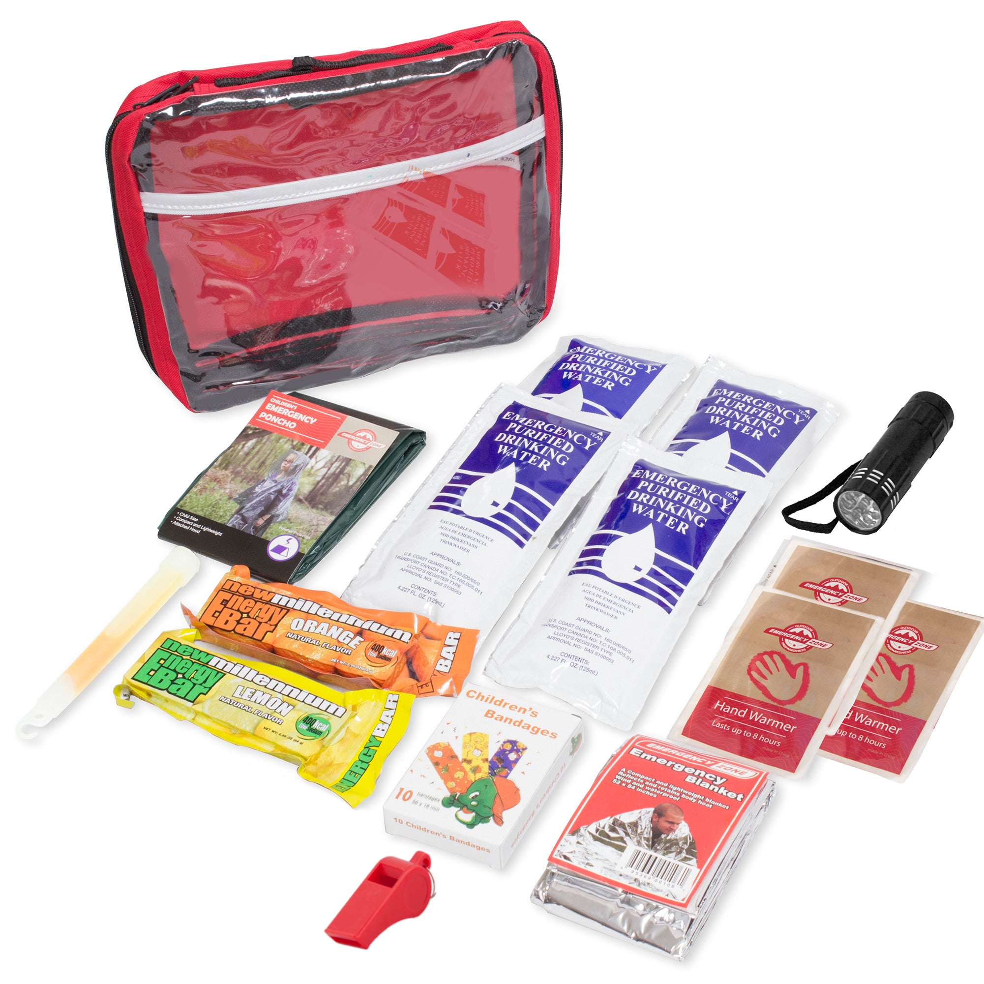 863NoMasks.jpg Children’s Personal Compact Basic Survival Kit