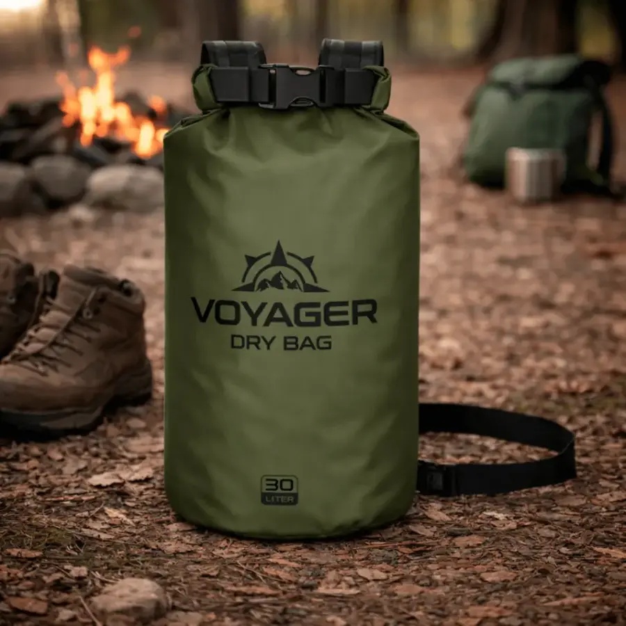 download (16) Voyager 30L waterproof dry bag in green